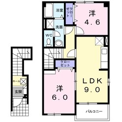 メゾン　メルヴェイユーの物件間取画像